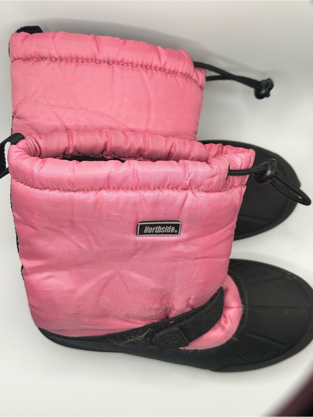 Northside Frosty Insulated Snow Boots Girls Pink Black Big Kid Size 3 - Picture 6 of 6